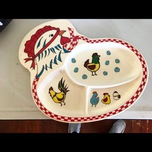 Vintage Divided Plate